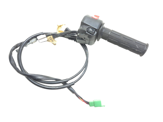 2006 Kawasaki Ninja 250 Ex250 Right Handlebar Kill Of Start Switch & Grip OEM