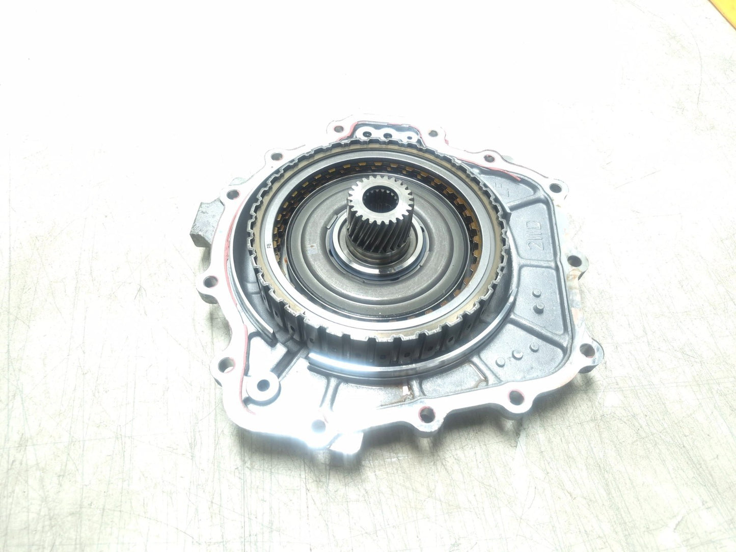 2018 Hyundai Sonata 2.4l Transmission Rear Case Cover W/ Overdrive Clutch OEM