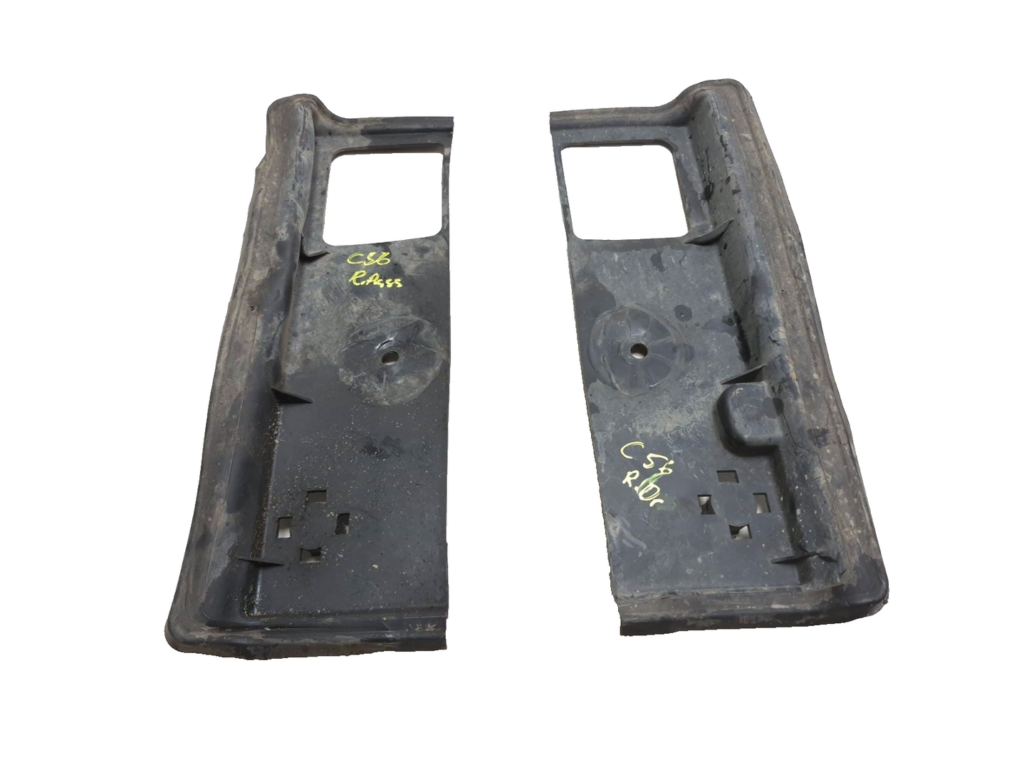 2020 Dodge Challenger Jack Support Body Point Pad Shield Left & Right Pair OEM