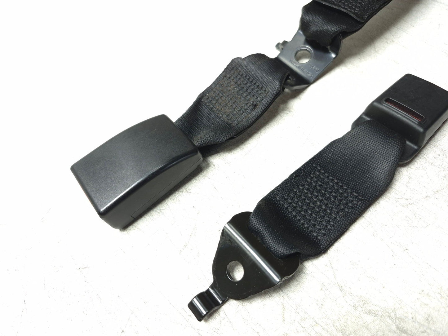 2013 BMW 328i F30 Rear Seat Belt Buckle 3 Pcs OEM