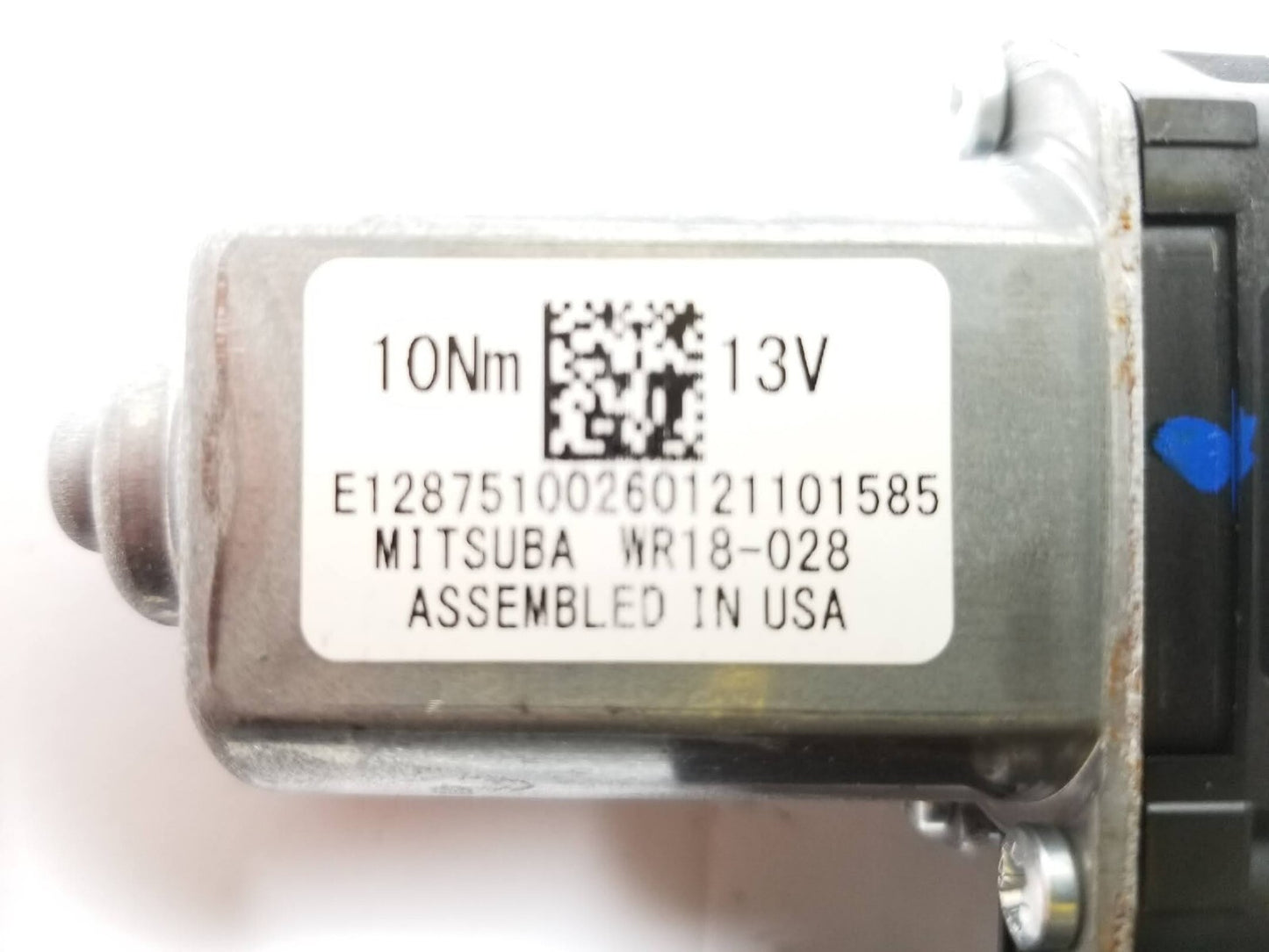 2021 Ford Bronco Rear Driver Door Window Motor OEM