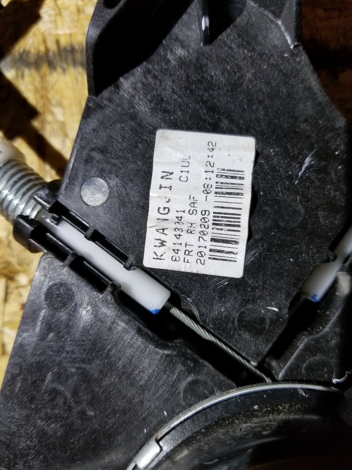 2017 Cadillac Xt5 Window Regulator Motor Front Passenger Side Right OEM