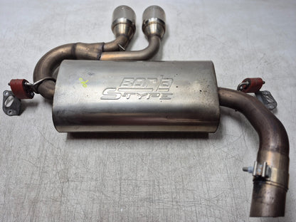 2017 Ford Focus St 2.0l Hatchback Rear Exhaust Muffler Borla S-type OEM