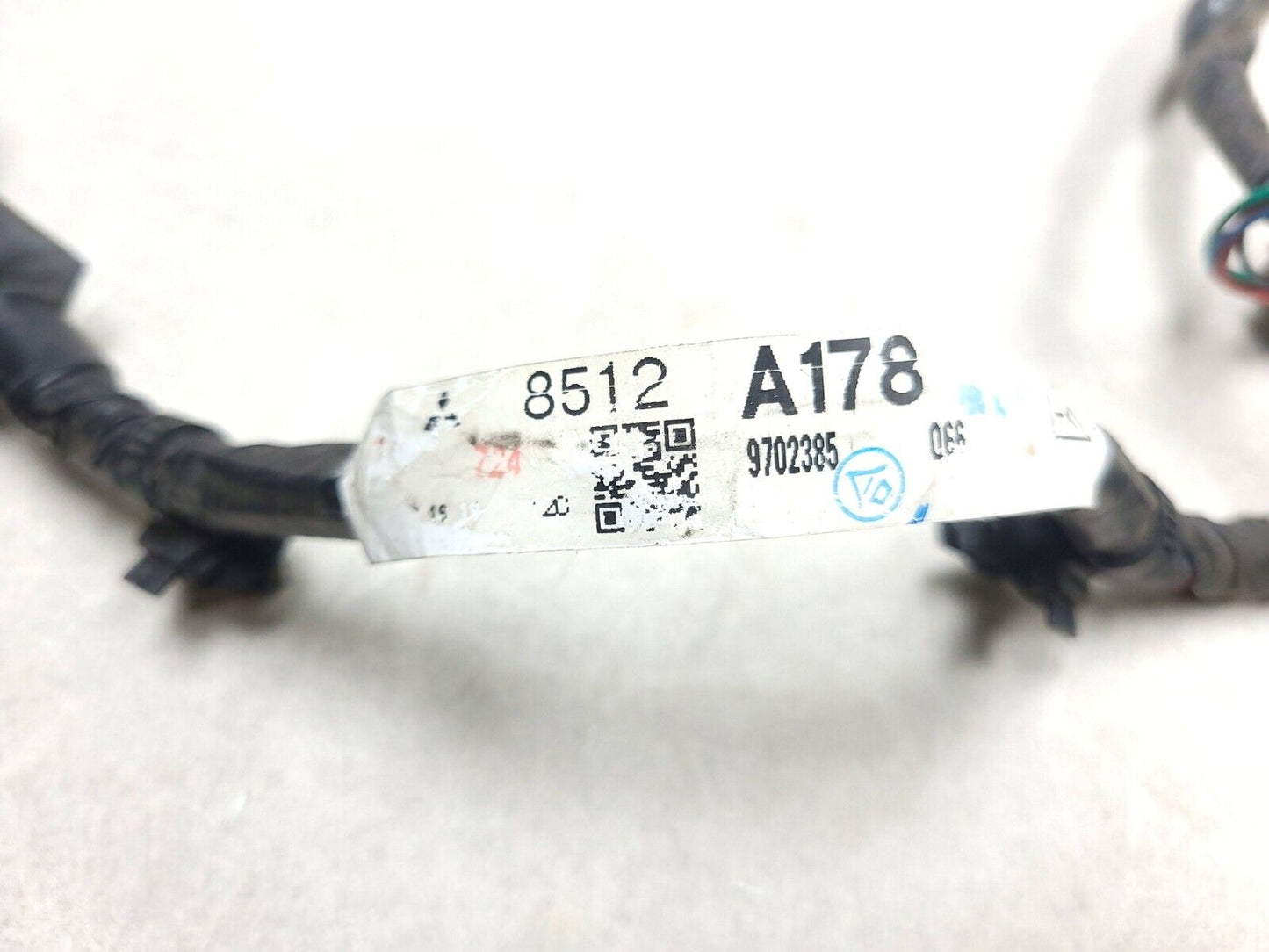07 - 09 Mitsubishi Outlander Door Wire Harness Front Passenger Side Right OEM