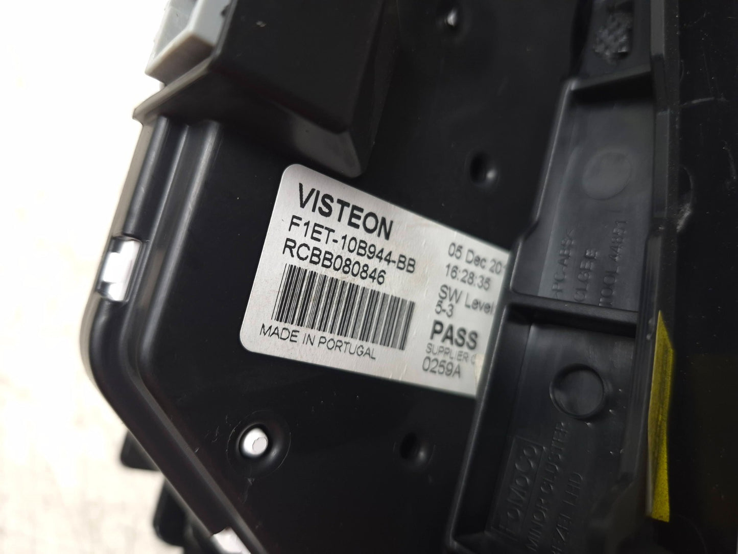 2017 Ford Focus Oil Temperature Pressure Boost Gauge Cluster OEM