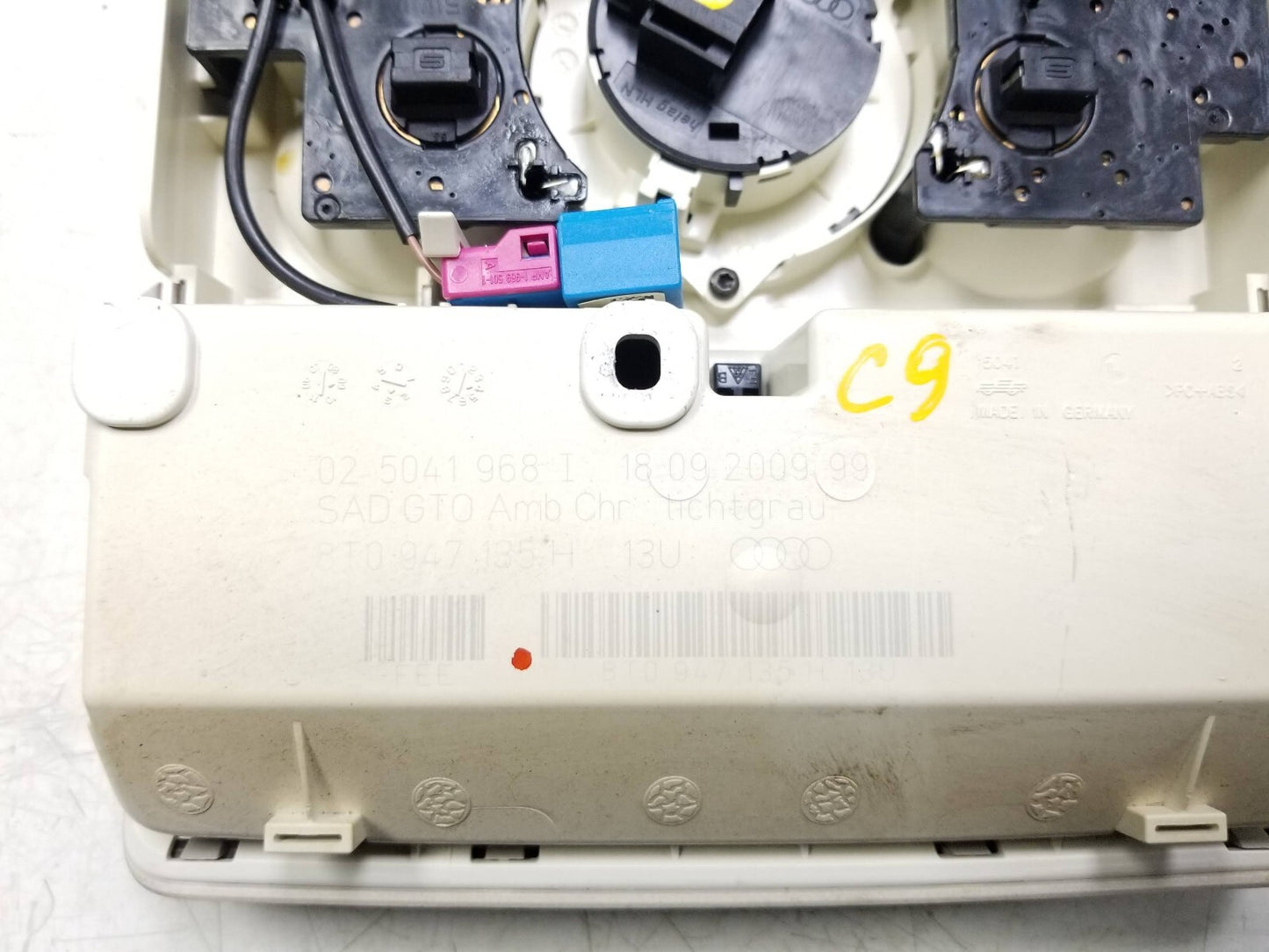 2009 - 2012 Audi Q5 Front Overhead Dome Light Lamp Sunroof Switch OEM ✅