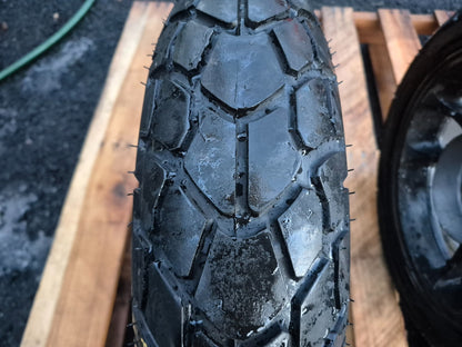 2023 Qianxin Fy200t Rear & Front Wheel W/ Tire Pair 130/70/13 OEM