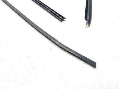 07-13 BMW E70 X5 Door Window Chanel Trim & Seal Front Passenger Side Rh 4pcs OEM