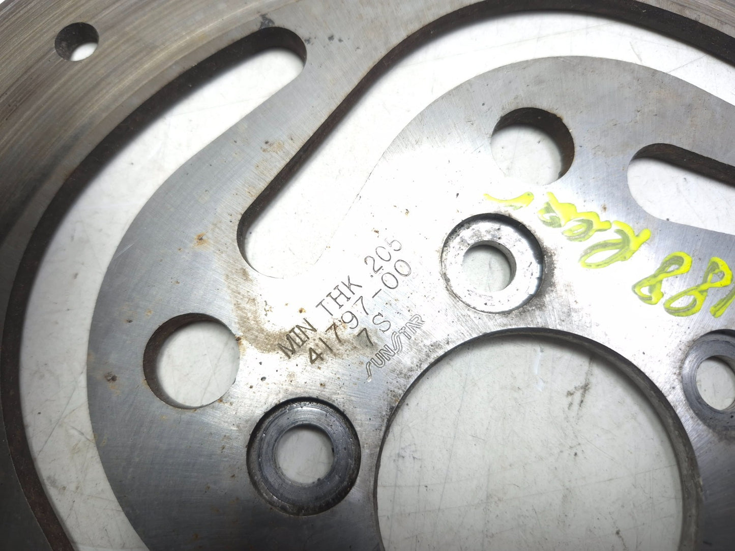 2008 Harley-davidson Dyna Fat Bob Fxdf Rear Brake Rotor Disc OEM