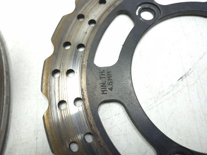 2006 Kawasaki Ninja 250 Ex250 Brake Rotor Disc Front & Rear OEM