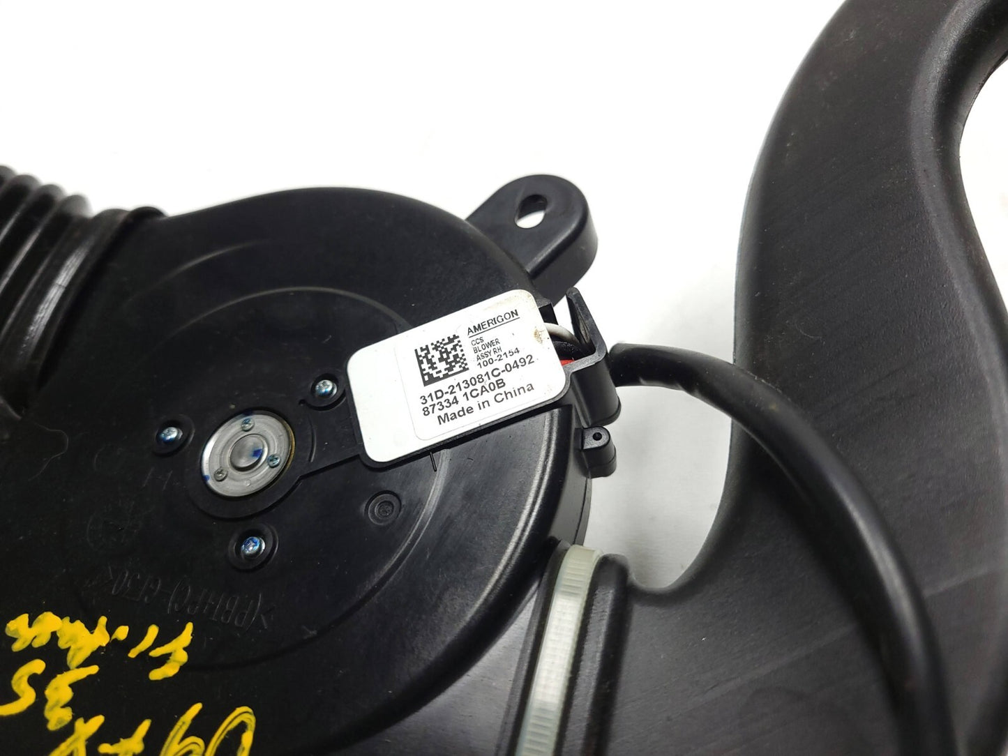 2009-2012 Infiniti Fx35 Front Seat Blower Air Vent Duct Right Passenger OEM