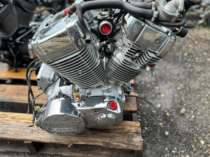2009 Honda Shadow Vt750 Engine Motor OEM 1,131 Miles
