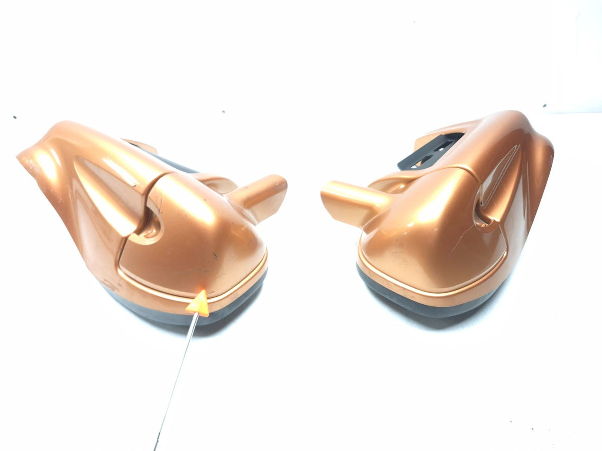 2008 Harley Davidson Touring Electra Glide Lower Vented Leg Fairing Pair OEM