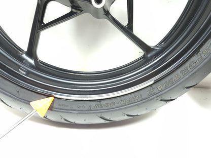 2018 Kawasaki Ninja 650 Ex650 Wheel Rim W/ Tire R17 Dunlop OEM