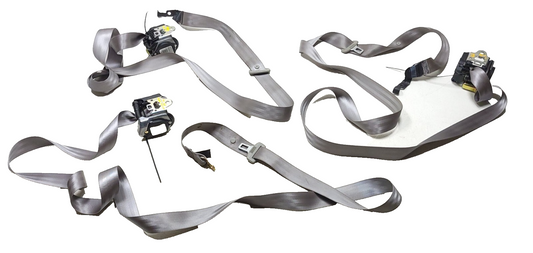 2005 Audi A8l A8 S8 Rear Seat Belt Retractor 3pcs OEM