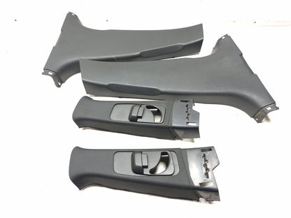 2008 Acura Tl Type-s B Pillar Trim Lower & Upper 4 Pcs 84111-sep-a02ze OEM