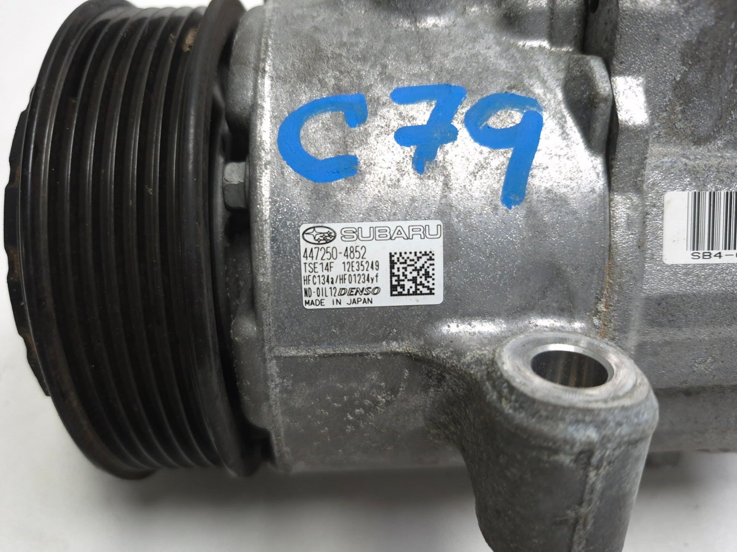 2022 Subaru Crosstrek A/c Compressor OEM