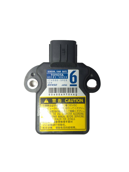 2010 Lexus Hs250h Yaw Rate Sensor OEM