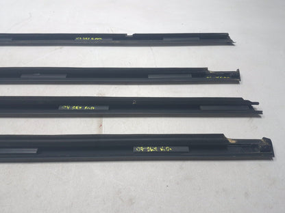 2007 Cadillac SRX Door Belt Chrome Molding Trim Front & Rear 4pcs  OEM