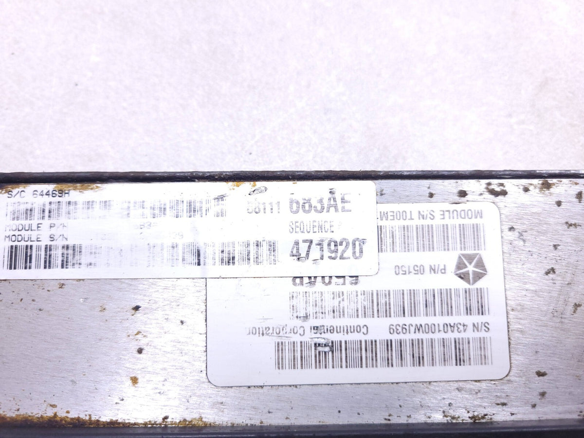 2012 Jeep Grand Cherokee 3.6l Pcm Ecm Engine Computer Module OEM