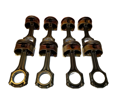 2004 Mercedes CL500 Connecting Rod W/ Piston 8pcs OEM