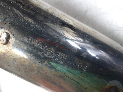 1991 Kawasaki Vulcan 500 En500 Exhaust Muffler Left & Right OEM