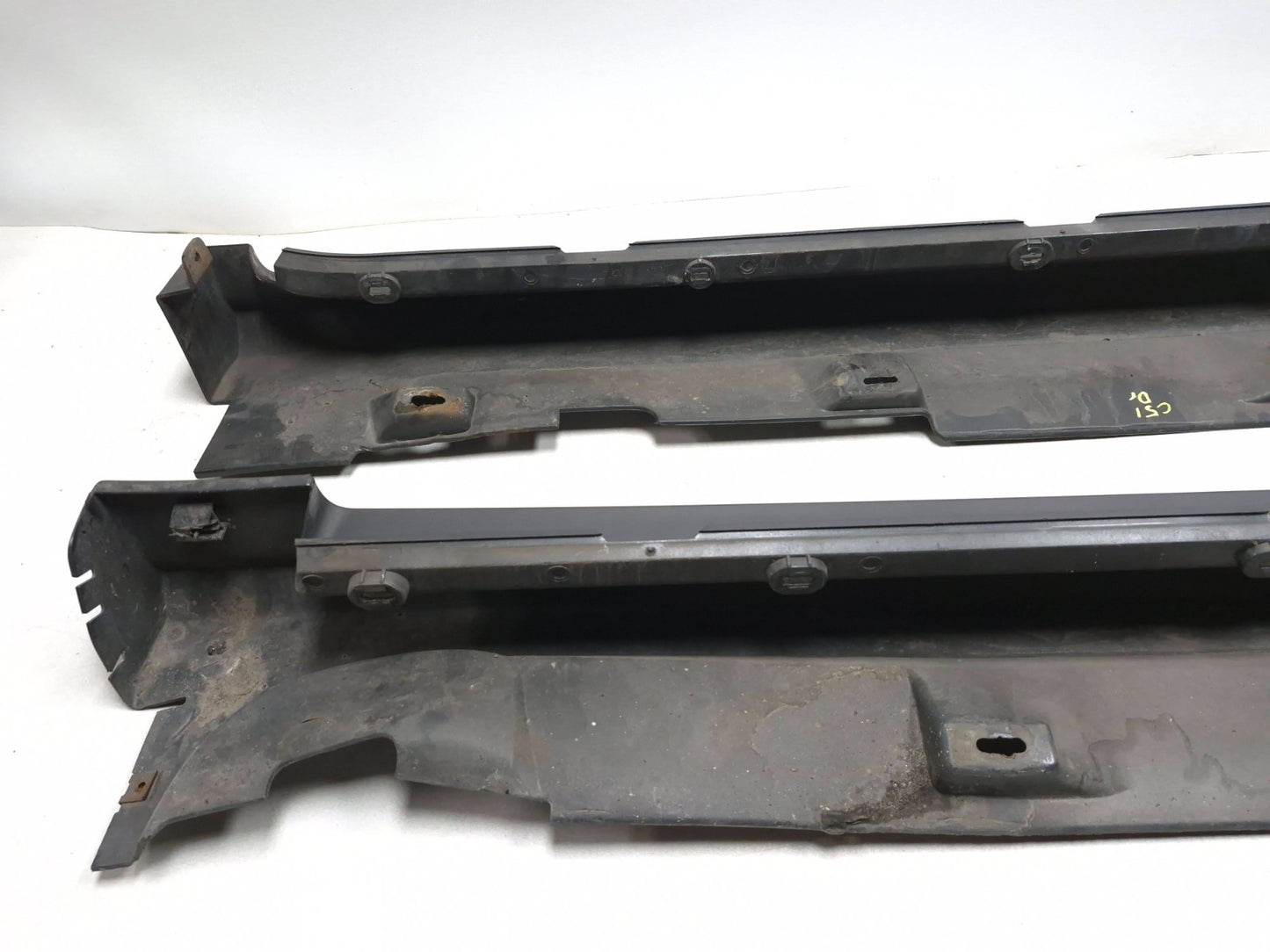 2007 Saab 9-5 Skirt Sill Cover Cap Rocker Panel 2pcs OEM