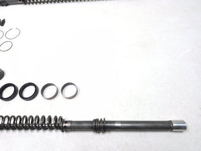 2002 Suzuki V-strom Dl 1000 Front Fork Left Tube Lower & Spring Damper Pair OEM