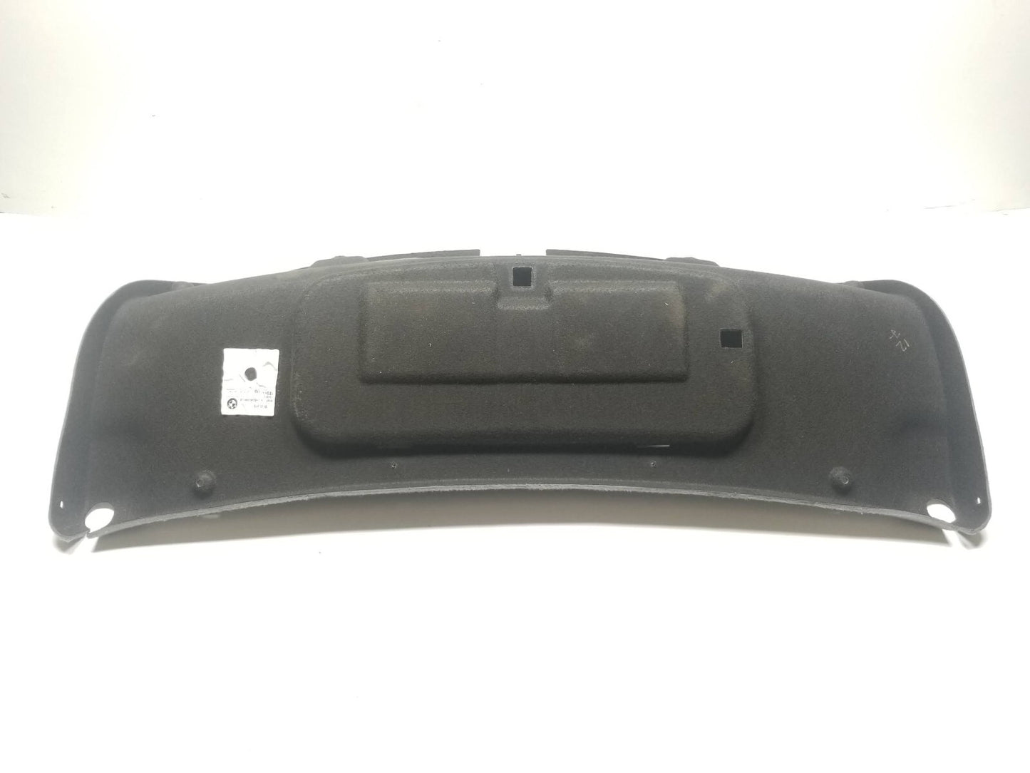 09 10 11 12 BMW 750li Trunk Lid Liner Trim Cover OEM
