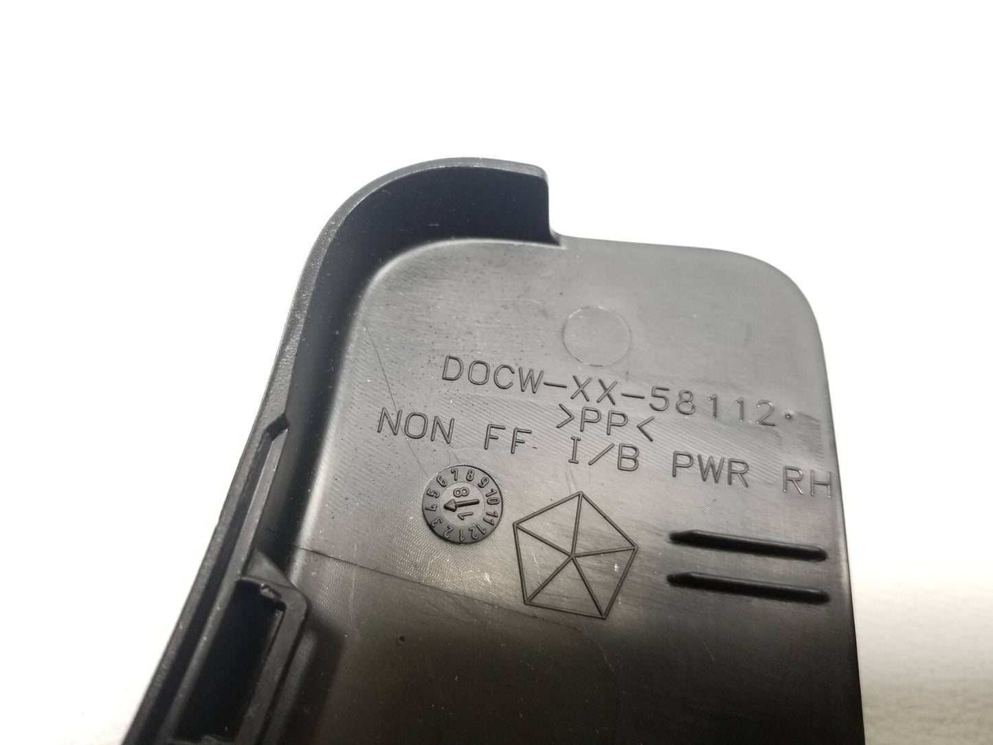2018 Dodge Durango Seat Side Trim Front Passenger Side Right OEM