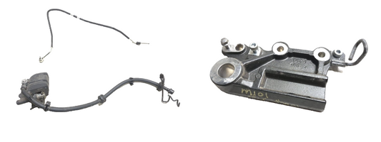 2024 Kawasaki Ninja 500 Ex500 Rear Brake Caliper & Brake Mount W/ Pipe 3 Pcs OEM