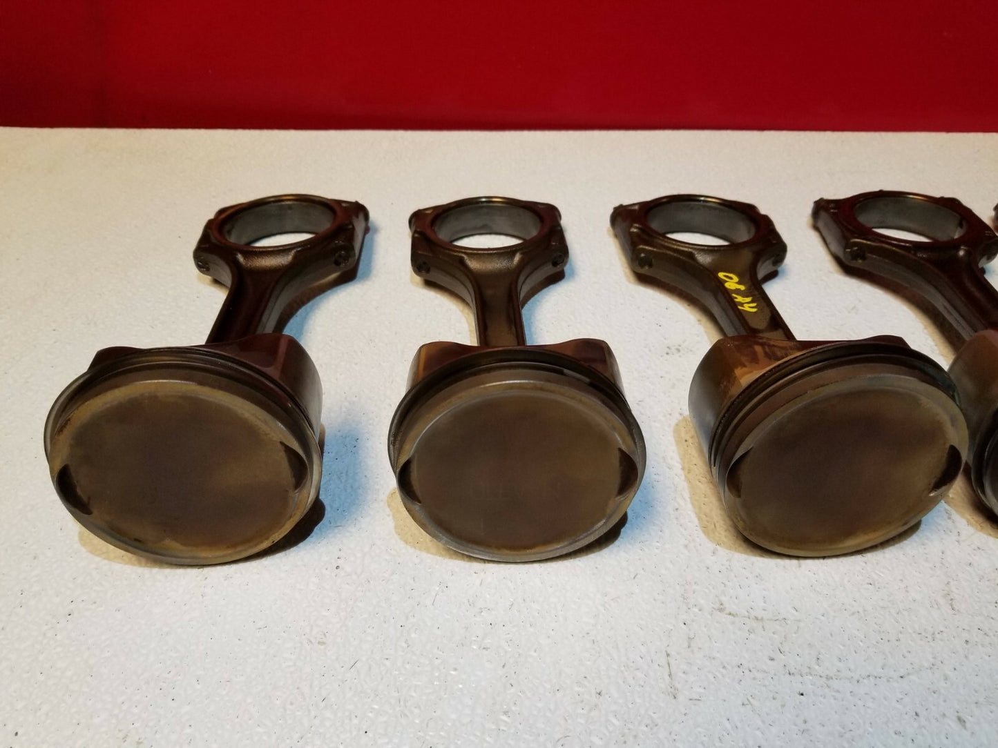 2006 Audi A4 B6 3.0l Piston W/ Connecting Rod 6pcs OEM