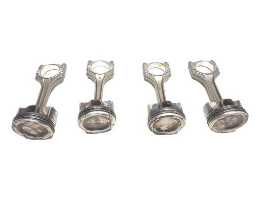 2021 Alfa Romeo Giulia Ti Sport Engine Piston & Connecting Rod 4 Pcs OEM