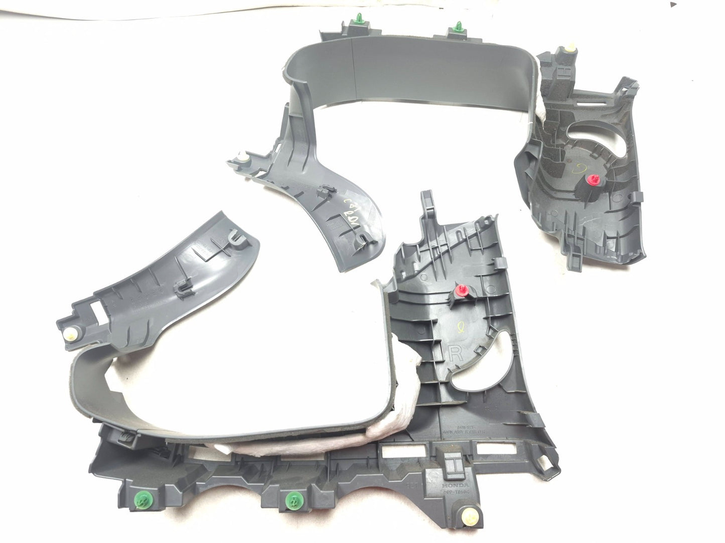 2012 Honda Cr-z B & C Pillar Trim Cover Left & Right OEM