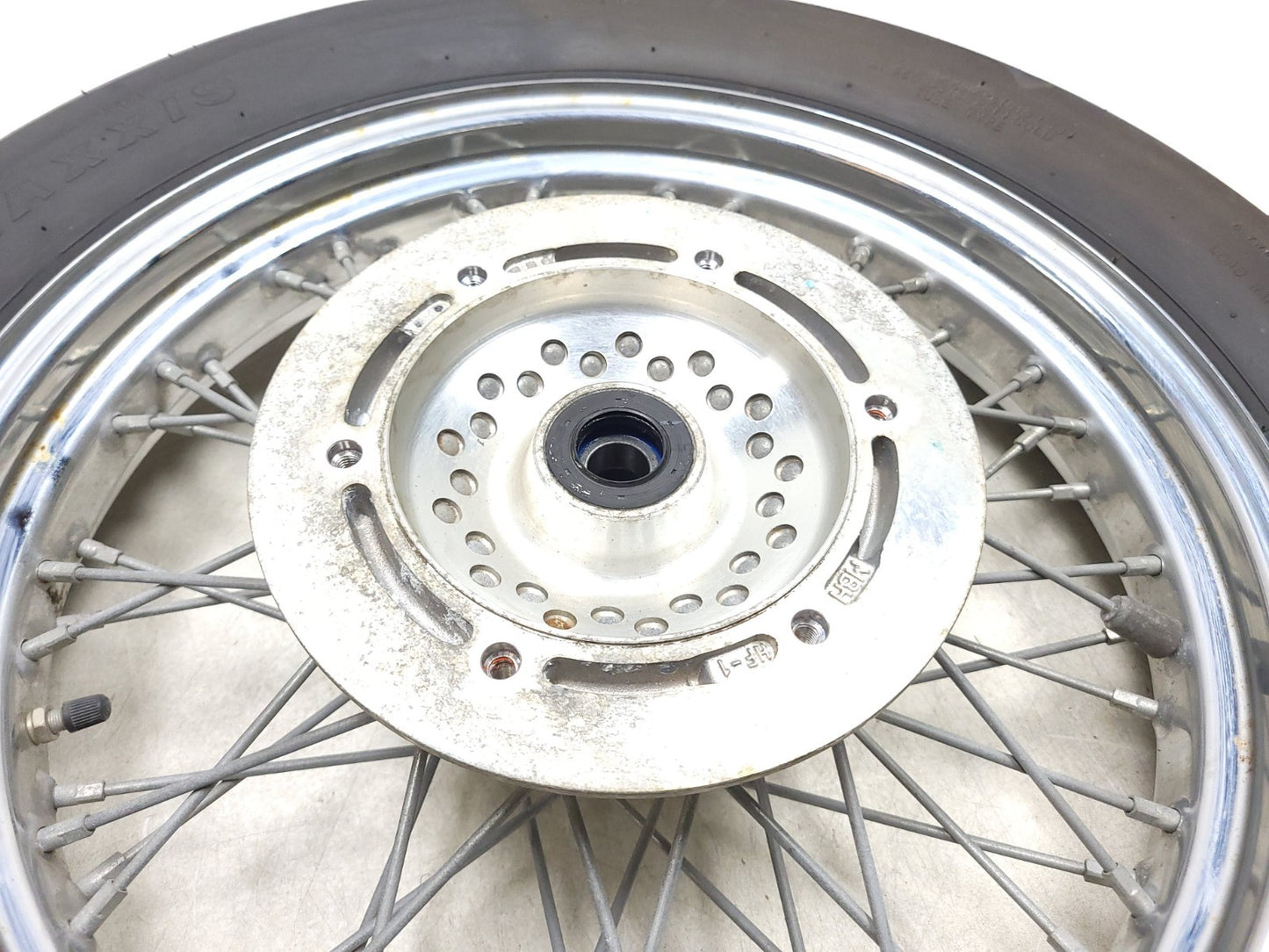 2008 Honda Shadow Vt 750ca Front & Rear Wheel Rim & Tire OEM