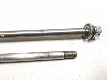 1994 Yamaha Virago Xv1100 Rear & Front Wheel Axle Pair OEM