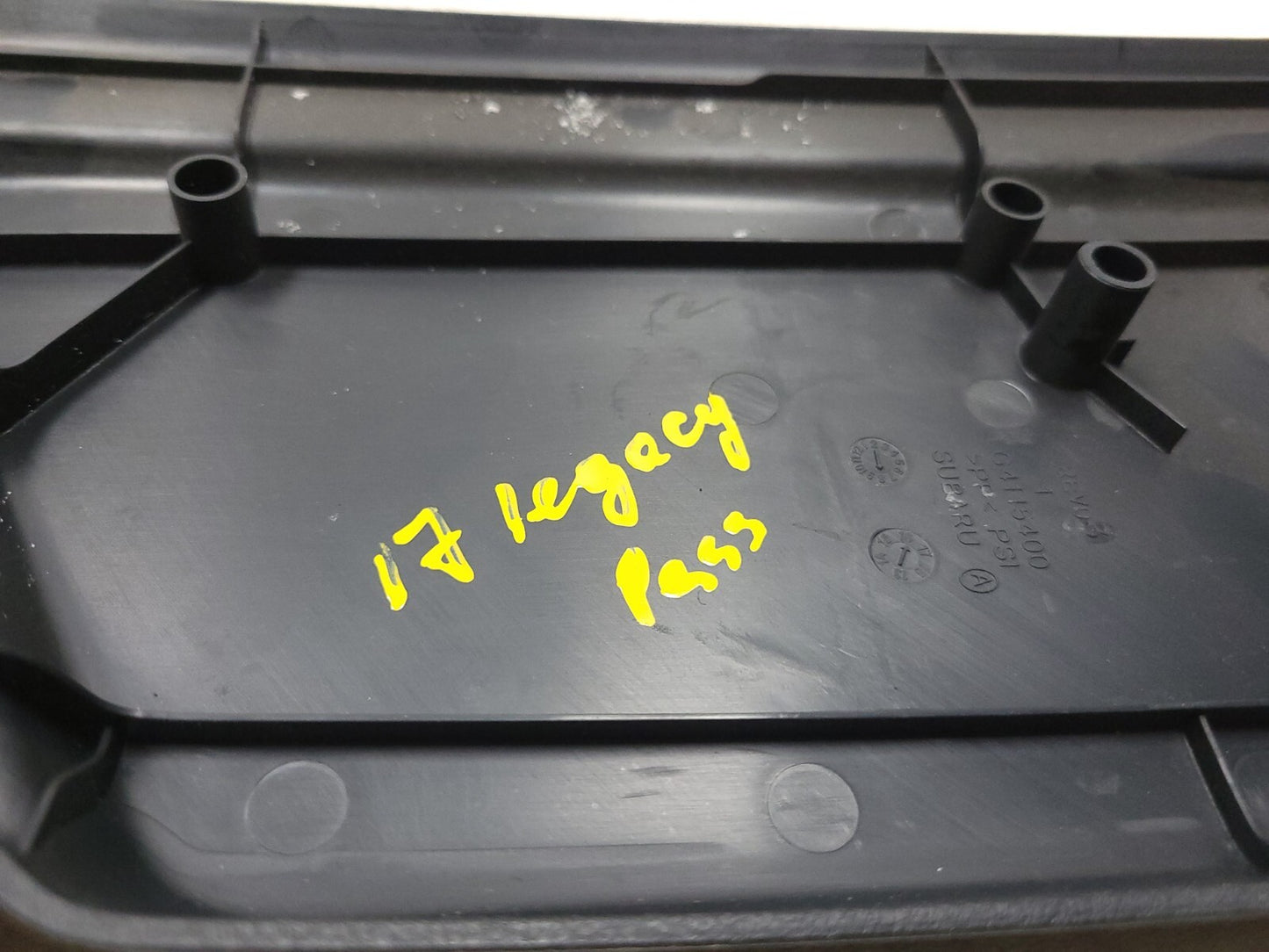 15 - 19 Subaru Legacy Front Seat Side Cover Trim Passenger Right 5pcs OEM