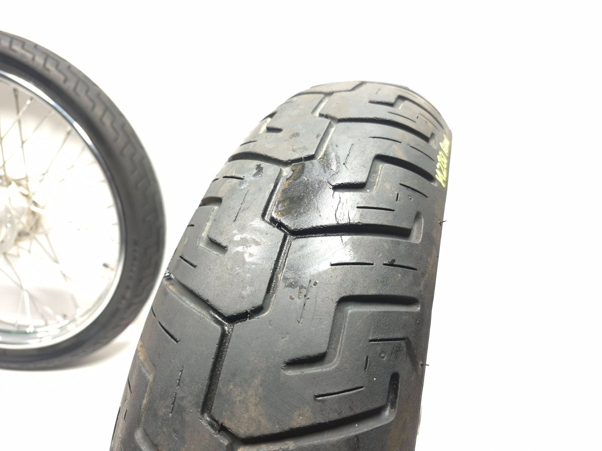 2006 Harley Sportster Xl1200c Xl883c Wheel Rim W/ Tire Front & Rear R16 R21 OEM