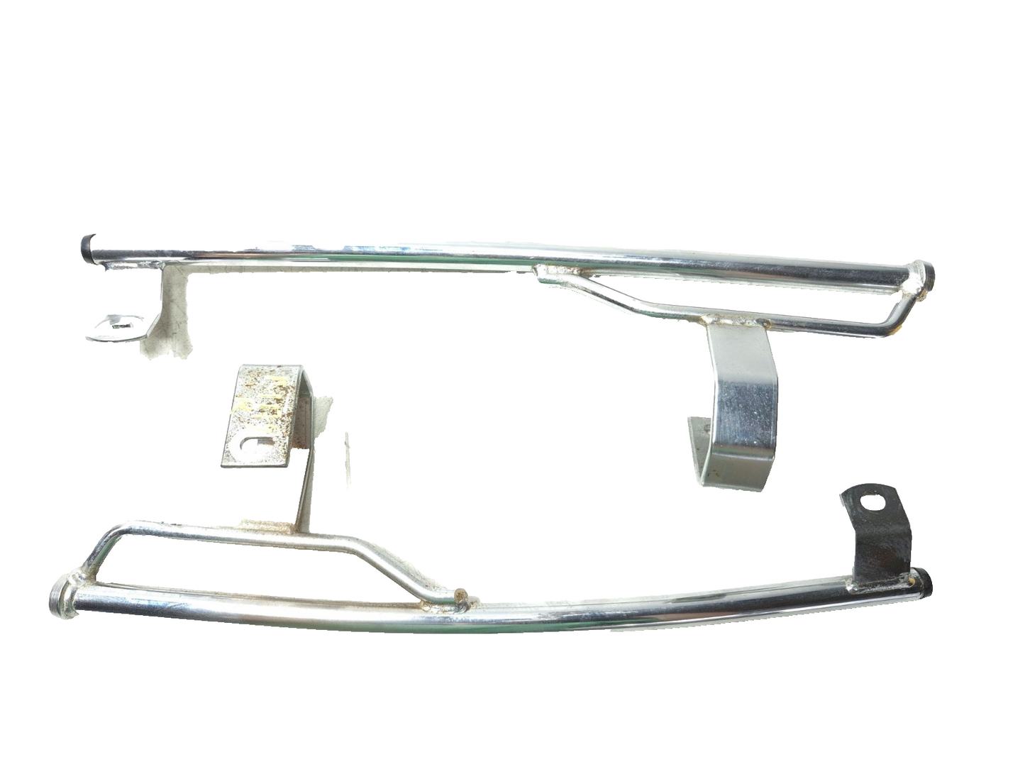 1985 Honda Shadow Vt500c Rear Passenger Grab Bar Pair OEM