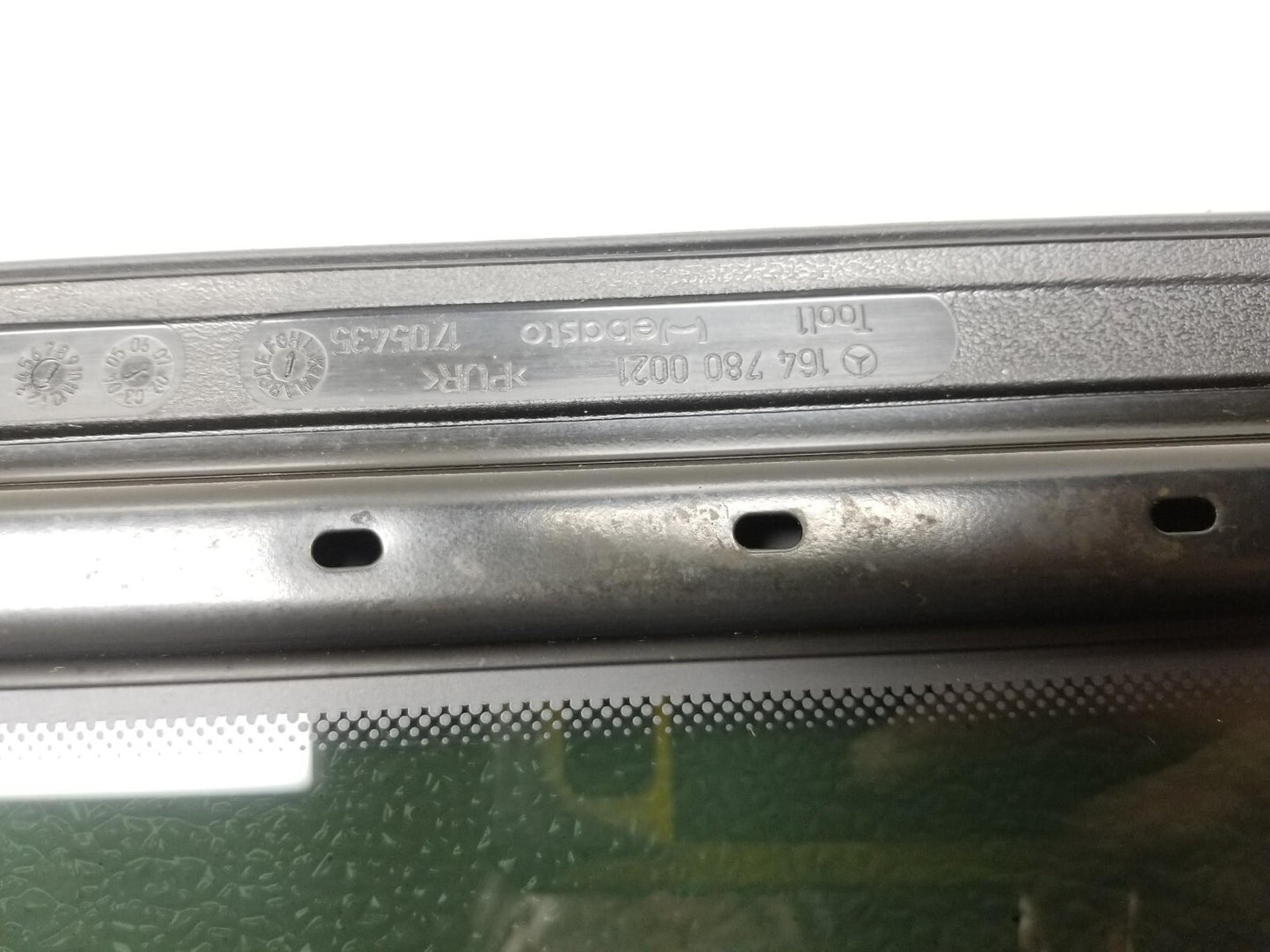 2007 Mercedes-benz Ml500 Sun Roof Sunroof Glass OEM