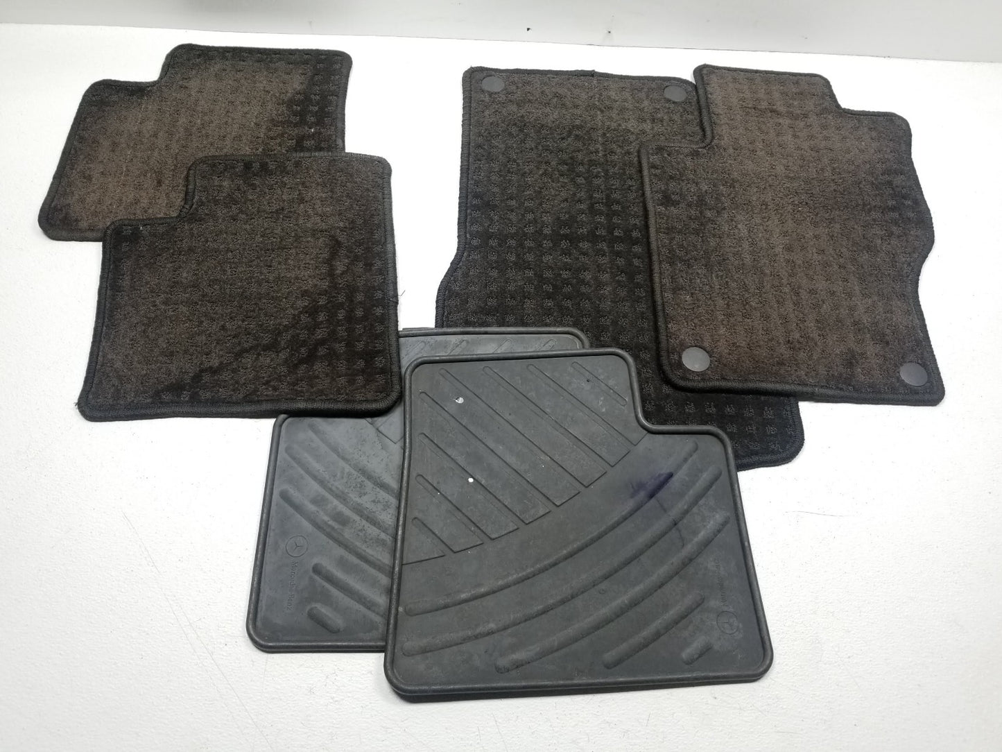 2007 Mercedes Benz Ml500 Floor Mat Set 6 Pcs OEM