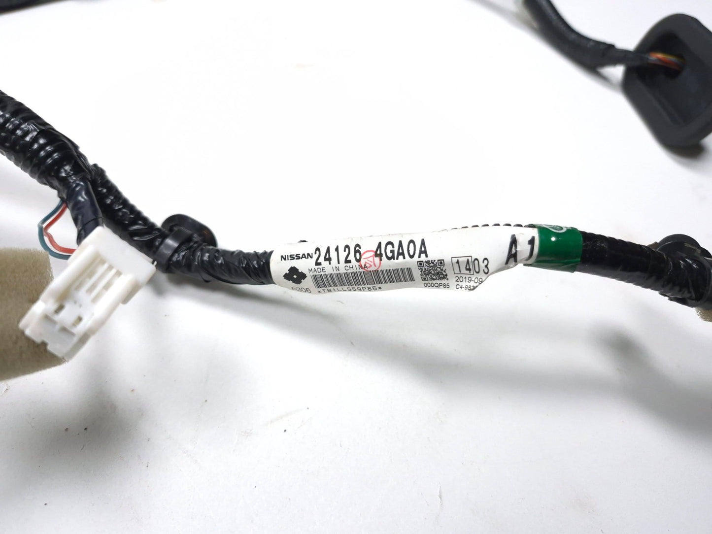 2020 Infiniti Q50 Door Wire Harness Rear Right Passenger Side Oem✅