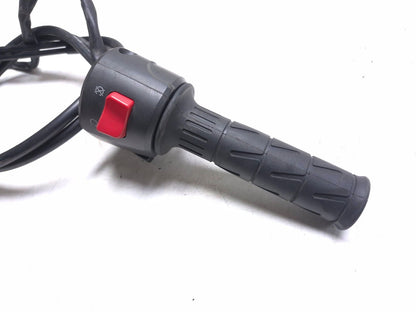 2008 Kawasaki Ninja 250r Ex250j Right Handlebar Switch & Throttle Cable Grip OEM