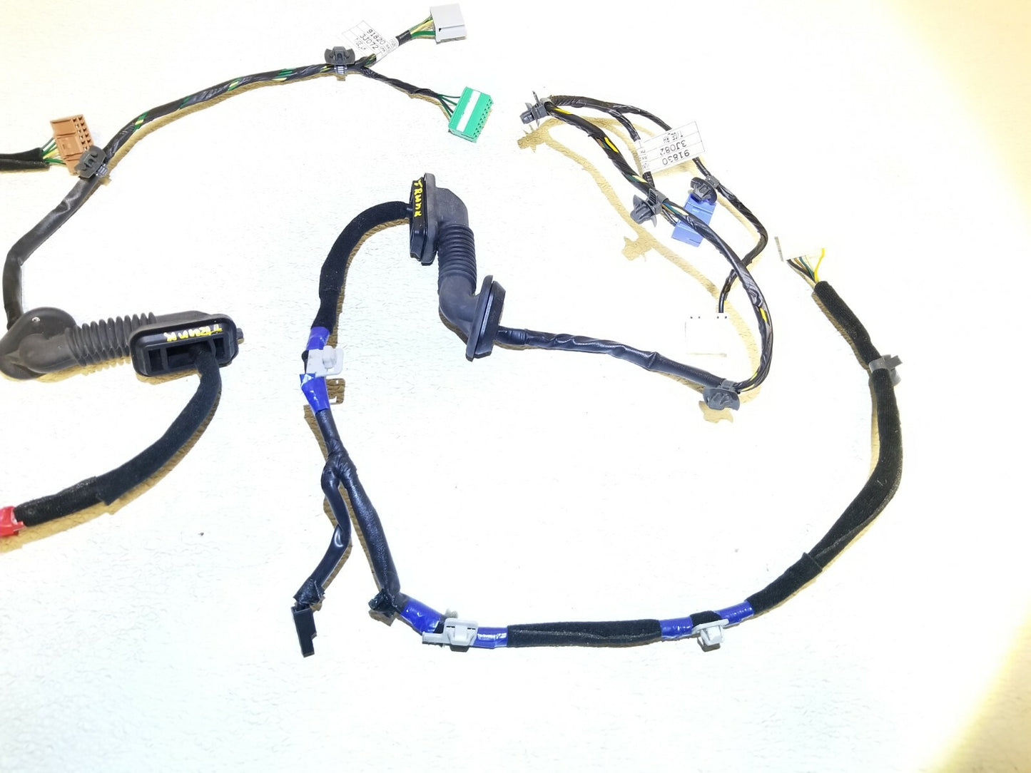 2011 Hyundai Veracruz Trunk Tailgate Wiring Harness Left & Right Side OEM