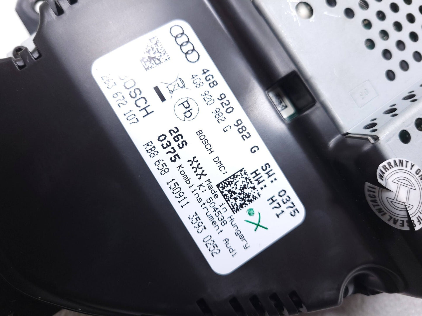 2012 Audi A7 Speedometer Instrument Cluster Gauge OEM