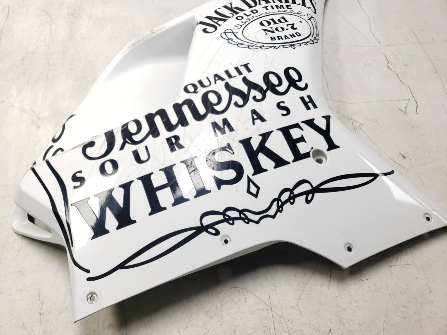 2008 - 2010 Ducati 848 Right Side Mid Upper Fairing Cover Panel OEM