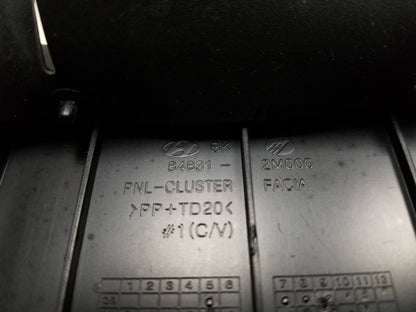 2009-2016 Hyundai Genesis Coupe Speedometer Cluster Trim OEM