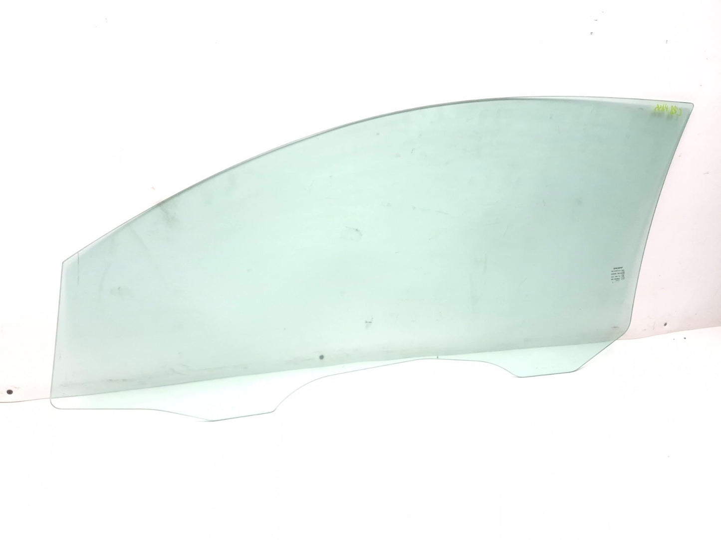 2012 Volvo C30 Front Right Passenger Door Window Glass OEM