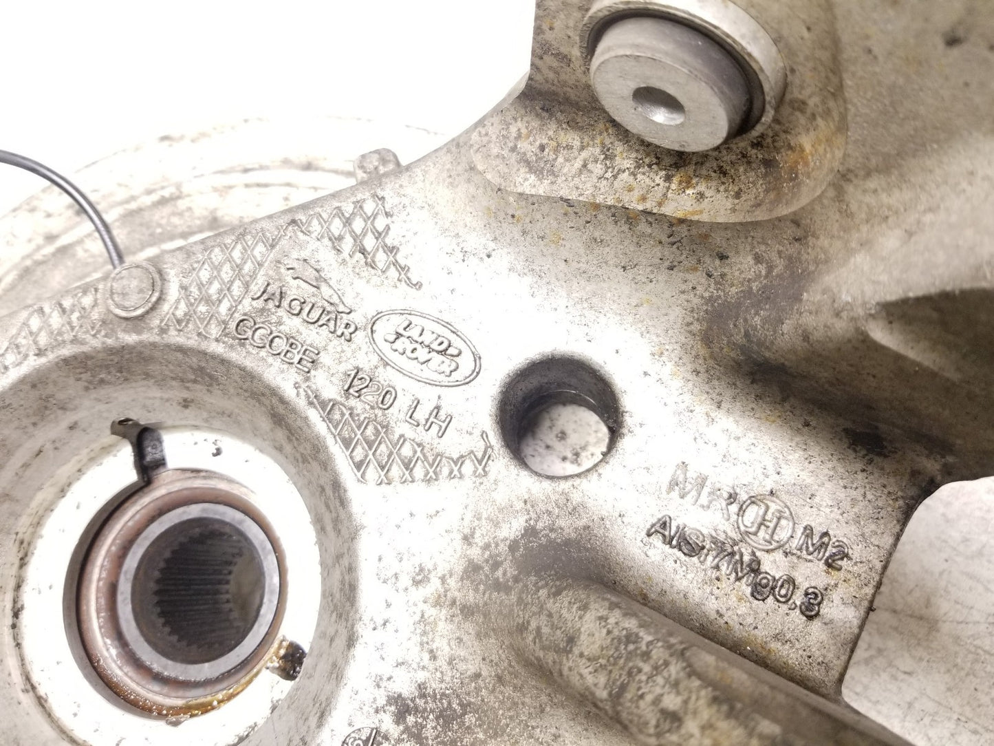 2017 Jaguar Xe Rear Driver Side Left Spindle Knuckle Hub OEM