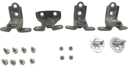 2012 Hyundai Sonata Driver Side Door Hinge & Latch 6pcs W/ Bolt 12pcs OEM